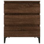 vidaXL Komoda hnedý dub 60x35x70 cm spracované drevo – Obrázok 5