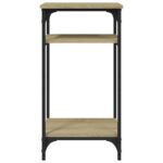 vidaXL Bočný stolík dub sonoma 40x30x75 cm spracované drevo – Obrázok 6