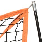 vidaXL Bejzbalová sieť oranžovo-čierna 183x182x183cm oceľ a polyester – Obrázok 5