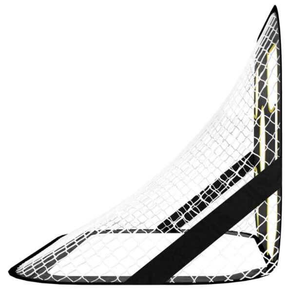 vidaXL Sieť na futbalovú bránku s terčom 120x80x80 cm polyester – Obrázok 4