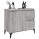 vidaXL Kúpeľňová skrinka sivý dub sonoma 65x33x60 cm kompozitné drevo – Obrázok 5