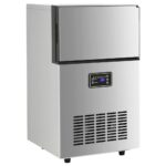 vidaXL Výrobník ľadových kociek strieborný 45 kg / 24 h – Obrázok 2