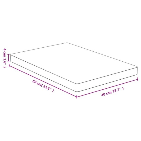 vidaXL Stolová doska 40x60x4 cm bambus – Obrázok 4