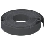 vidaXL Záhradné obruby 3 ks sivé 10 m 10 cm polyetylén – Obrázok 4