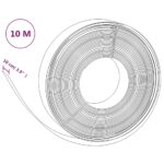 vidaXL Záhradné obruby 3 ks sivé 10 m 10 cm polyetylén – Obrázok 7