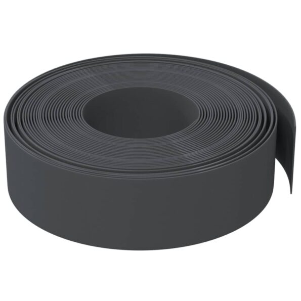 vidaXL Záhradné obruby 3 ks sivé 10 m 15 cm polyetylén – Obrázok 4