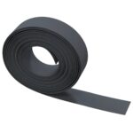vidaXL Záhradné obruby 3 ks sivé 10 m 15 cm polyetylén – Obrázok 5