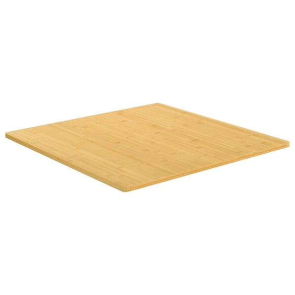 vidaXL Stolová doska 70x70x1,5 cm bambus – Obrázok 2