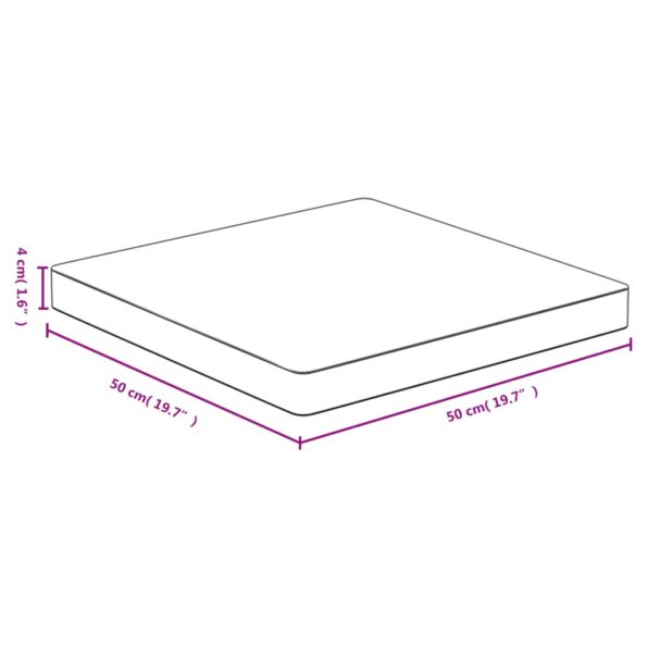 vidaXL Stolová doska 50x50x4 cm bambus – Obrázok 4