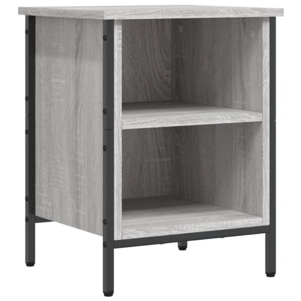 vidaXL Botník sivý dub sonoma 38x35x50 cm kompozitné drevo – Obrázok 2