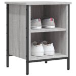 vidaXL Botník sivý dub sonoma 38x35x50 cm kompozitné drevo – Obrázok 3
