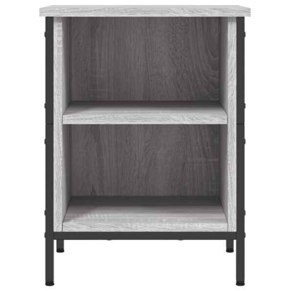 vidaXL Botník sivý dub sonoma 38x35x50 cm kompozitné drevo – Obrázok 4