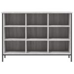 vidaXL Botník sivý dub sonoma 100x35x70 cm kompozitné drevo – Obrázok 4
