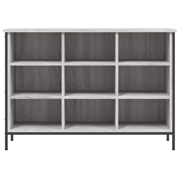 vidaXL Botník sivý dub sonoma 100x35x70 cm kompozitné drevo – Obrázok 4