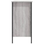 vidaXL Botník sivý dub sonoma 100x35x70 cm kompozitné drevo – Obrázok 5