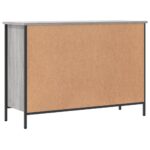 vidaXL Botník sivý dub sonoma 100x35x70 cm kompozitné drevo – Obrázok 6