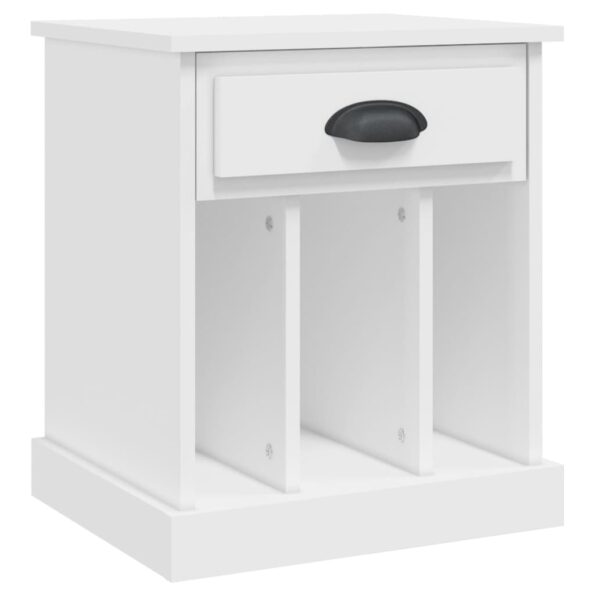 vidaXL Nočný stolík biely 43x36x50 cm – Obrázok 2