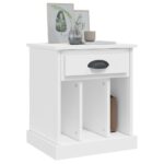 vidaXL Nočné stolíky 2 ks biele 43x36x50 cm – Obrázok 4