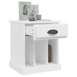 vidaXL Nočné stolíky 2 ks biele 43x36x50 cm – Obrázok 5
