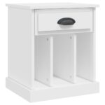 vidaXL Nočné stolíky 2 ks biele 43x36x50 cm – Obrázok 6