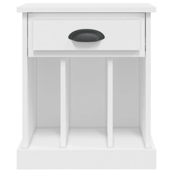 vidaXL Nočné stolíky 2 ks biele 43x36x50 cm – Obrázok 8