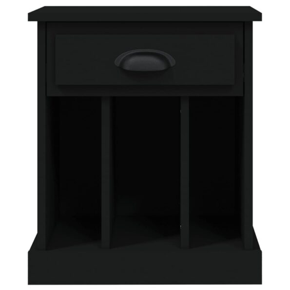vidaXL Nočné stolíky 2 ks čierne 43x36x50 cm – Obrázok 8