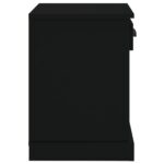vidaXL Nočné stolíky 2 ks čierne 43x36x50 cm – Obrázok 9
