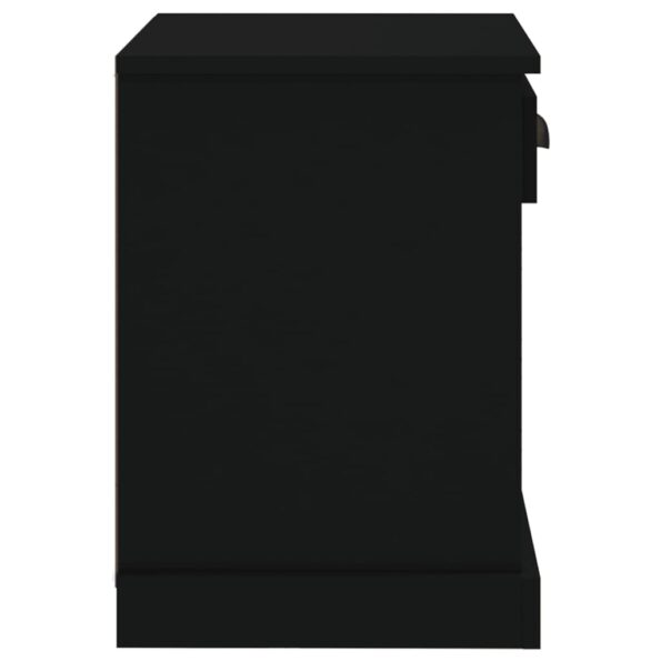 vidaXL Nočné stolíky 2 ks čierne 43x36x50 cm – Obrázok 9