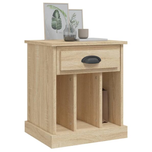vidaXL Nočné stolíky 2 ks dub sonoma 43x36x50 cm – Obrázok 4