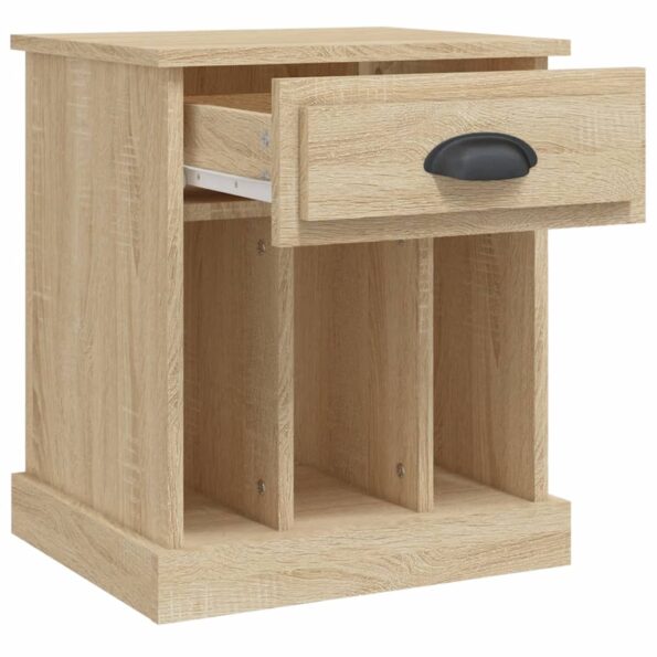 vidaXL Nočné stolíky 2 ks dub sonoma 43x36x50 cm – Obrázok 7
