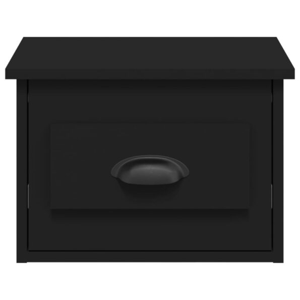 vidaXL Nástenné nočné stolíky 2 ks čierne 41,5x36x28cm – Obrázok 7