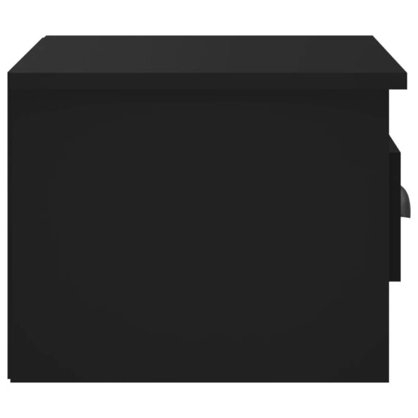 vidaXL Nástenné nočné stolíky 2 ks čierne 41,5x36x28cm – Obrázok 8