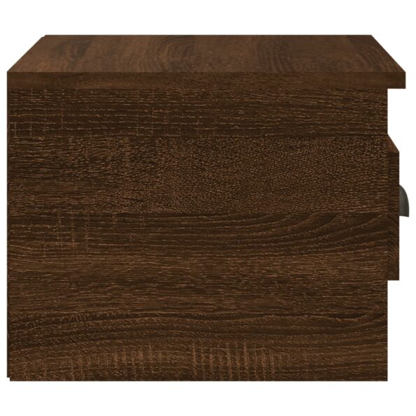 vidaXL Nástenné nočné stolíky 2 ks hnedý dub 41,5x36x28cm – Obrázok 8