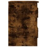 vidaXL Nástenný nočný stolík dymový dub 41,5x36x53 cm – Obrázok 8