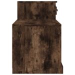 vidaXL Botník dymový dub 100x42x60 cm kompozitné drevo – Obrázok 7