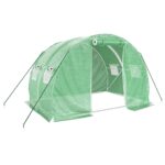vidaXL Fóliovník s oceľovým rámom zelený 6 m² 3x2x2 m – Obrázok 2