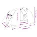 vidaXL Fóliovník s oceľovým rámom zelený 6 m² 3x2x2 m – Obrázok 12
