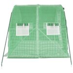vidaXL Fóliovník s oceľovým rámom zelený 6 m² 3x2x2 m – Obrázok 5