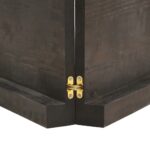 vidaXL Stolová doska tmavohnedá 120x40x(2-6) cm ošetrený dubový masív – Obrázok 7