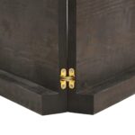 vidaXL Stolová doska tmavohnedá 200x50x(2-6) cm ošetrený dubový masív – Obrázok 5