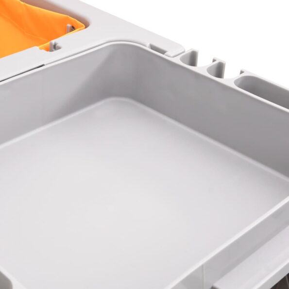 vidaXL Upratovací vozík s vedrom na mop polypropylén – Obrázok 7