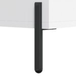 vidaXL Komoda biela 69,5x34x90 cm kompozitné drevo – Obrázok 10