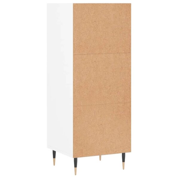 vidaXL Komoda biela 34,5x32,5x90 cm kompozitné drevo – Obrázok 6