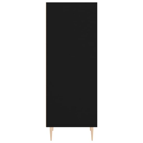 vidaXL Komoda čierna 34,5x32,5x90 cm kompozitné drevo – Obrázok 5
