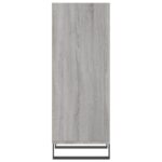 vidaXL Komoda sivý dub sonoma 34,5x32,5x90 cm kompozitné drevo – Obrázok 4