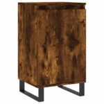 vidaXL Komoda dymový dub 40x35x70 cm kompozitné drevo – Obrázok 2