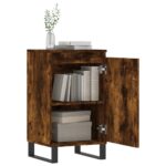 vidaXL Komoda dymový dub 40x35x70 cm kompozitné drevo – Obrázok 4