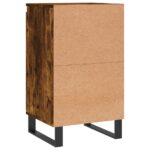 vidaXL Komoda dymový dub 40x35x70 cm kompozitné drevo – Obrázok 8