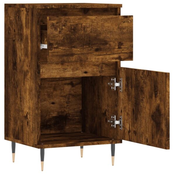 vidaXL Komody 2 ks dymový dub 40x35x70 cm kompozitné drevo – Obrázok 7