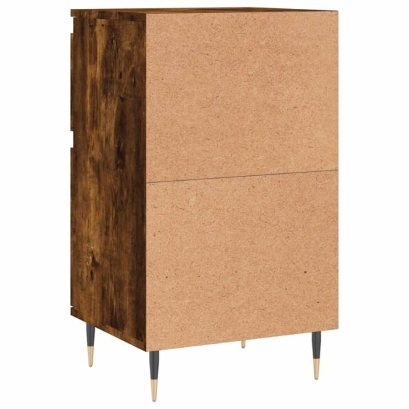 vidaXL Komody 2 ks dymový dub 40x35x70 cm kompozitné drevo – Obrázok 9